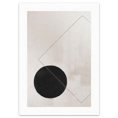 Quadro nordico astratto
