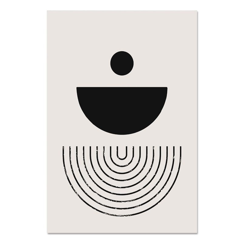 Poster Forme circolari geometriche