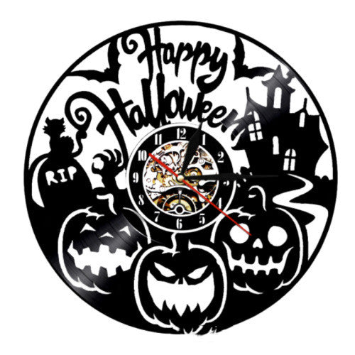 Orologio da parete Silhouette anime vinile