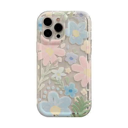 Custodia trasparente fiori