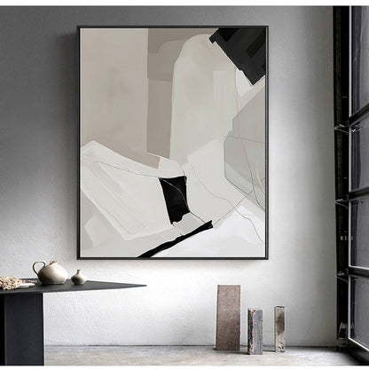 Quadro Astratto Monocromatico