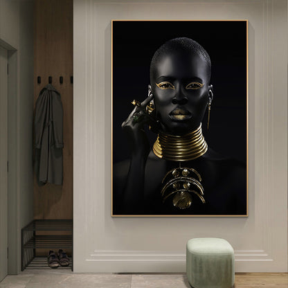 Poster donna africana