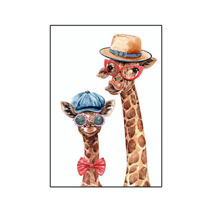 Tela Giraffe Acquerello