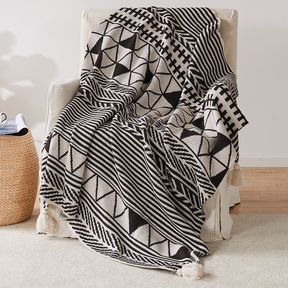 Coperta maglia bohémien