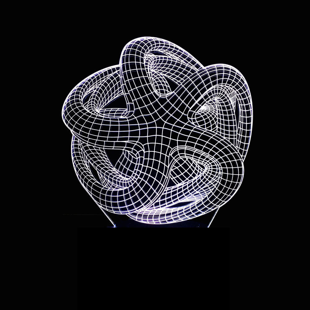 Lampada notturna 3D