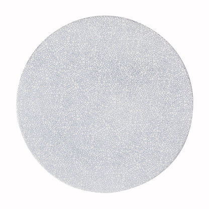 Piatto ceramica bianco opaco