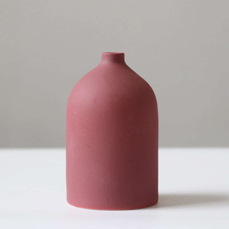 Vaso fiori secchi decorativo