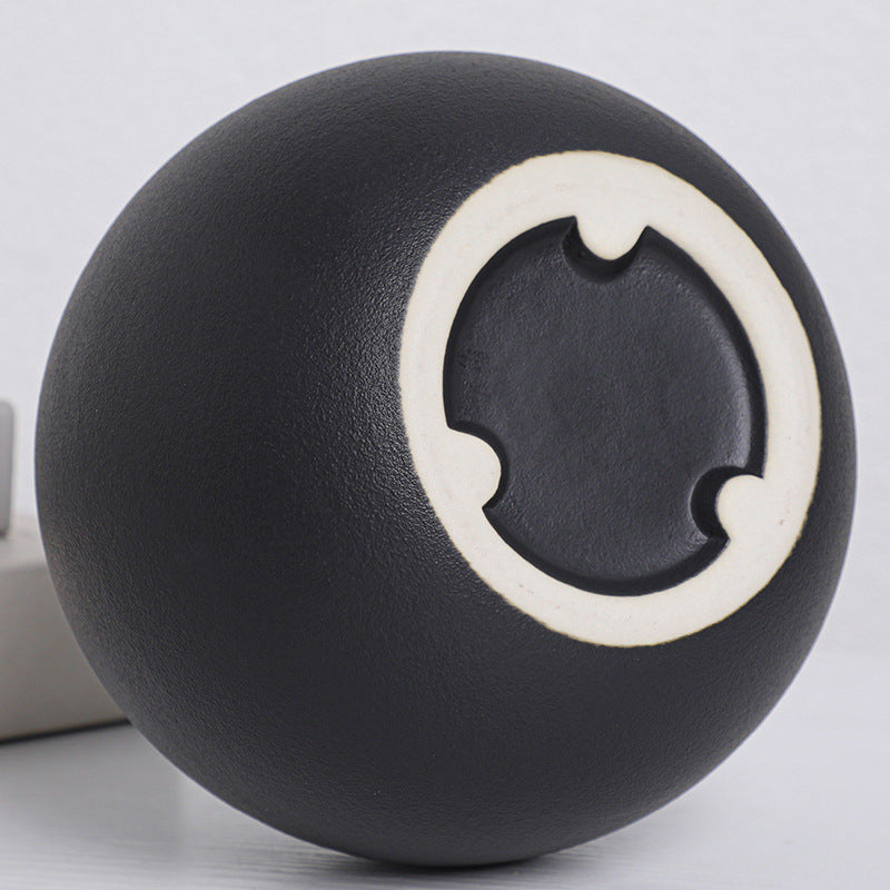 Vaso sferico ceramica nordico