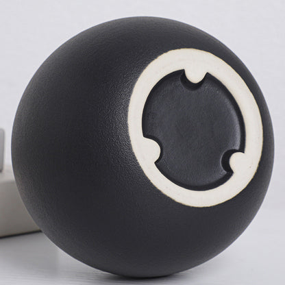 Vaso sferico ceramica nordico