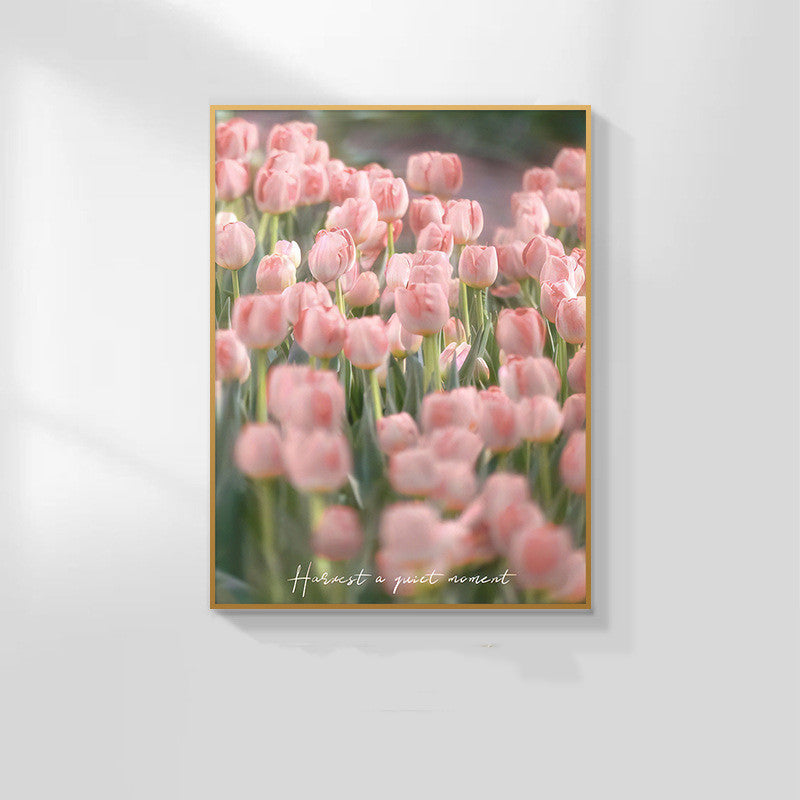Quadro luminoso tulipani