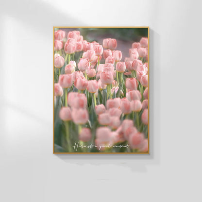 Quadro luminoso tulipani