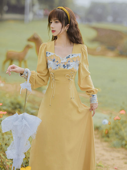 Vestito jacquard vintage