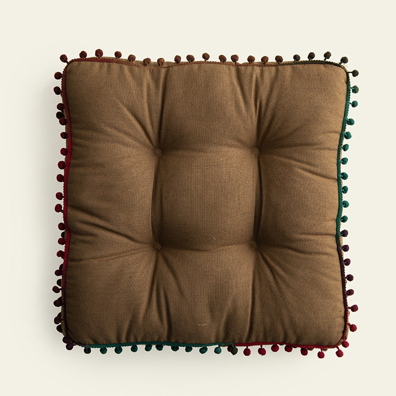 Cuscino con Pompon Nordico