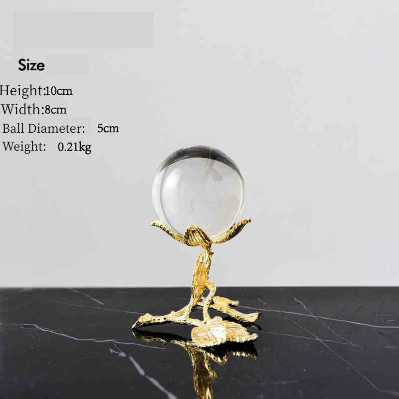 Sfera decorativa cristallo