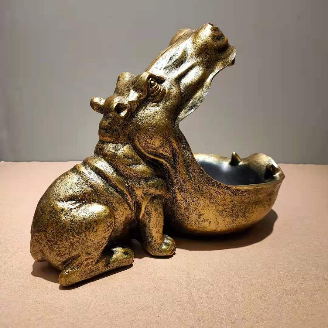 Decorazione ippopotamo