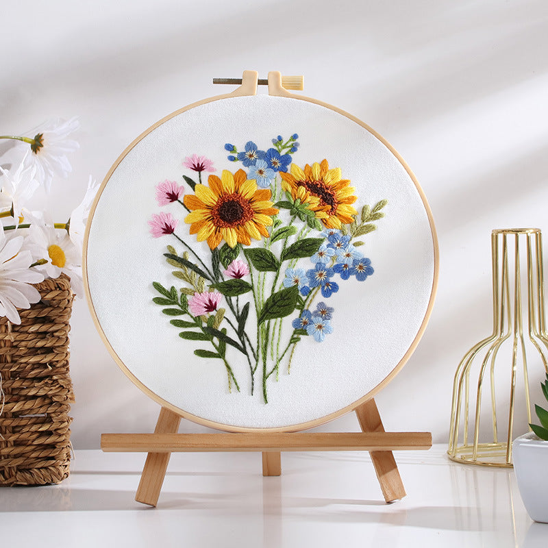 Kit ricamo bouquet