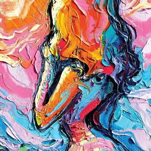Quadro astratto figure femminili