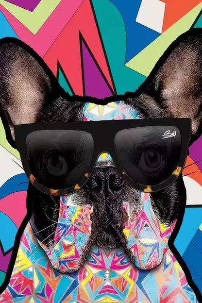 Poster graffiti animali