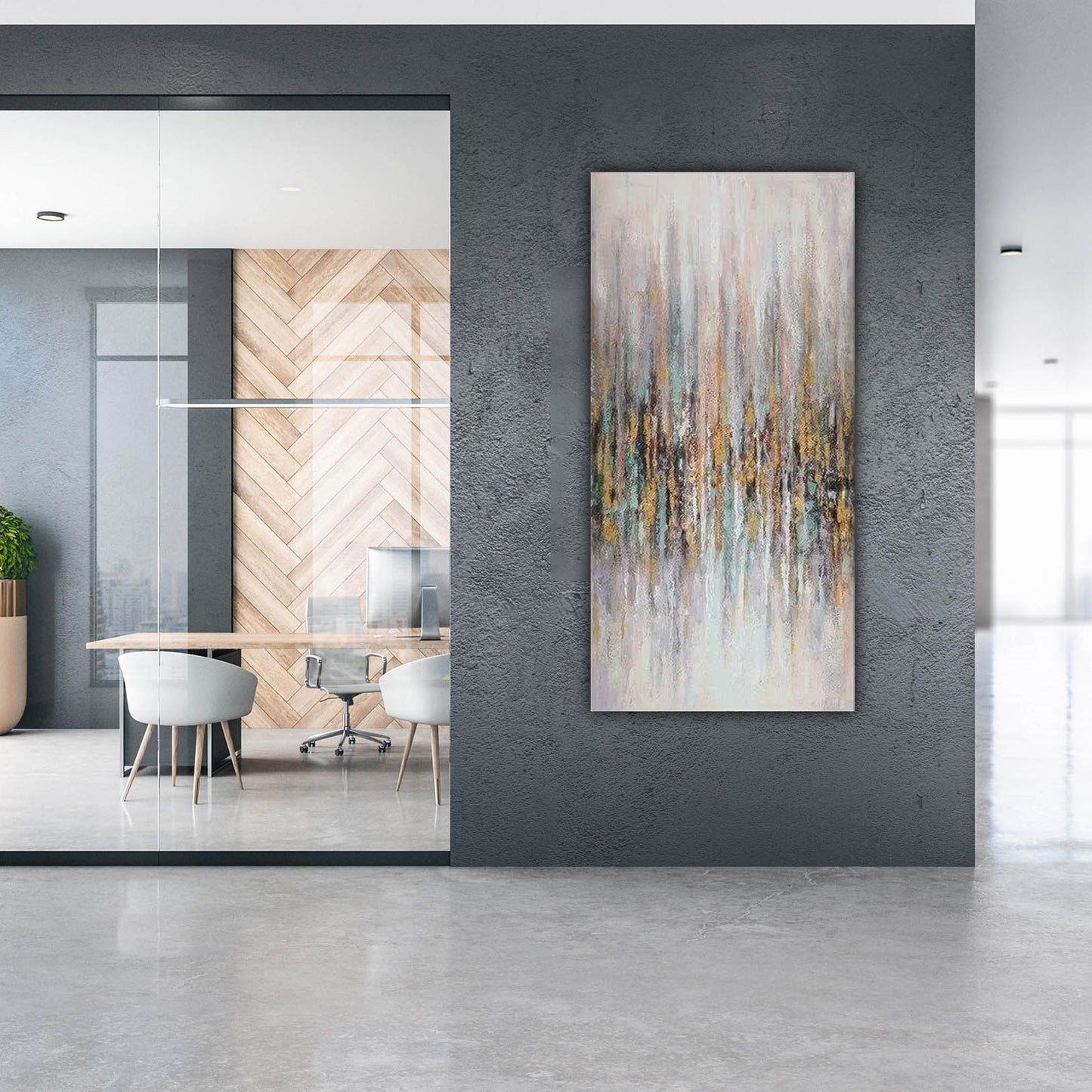 Quadro Astratto Moderno Minimalista