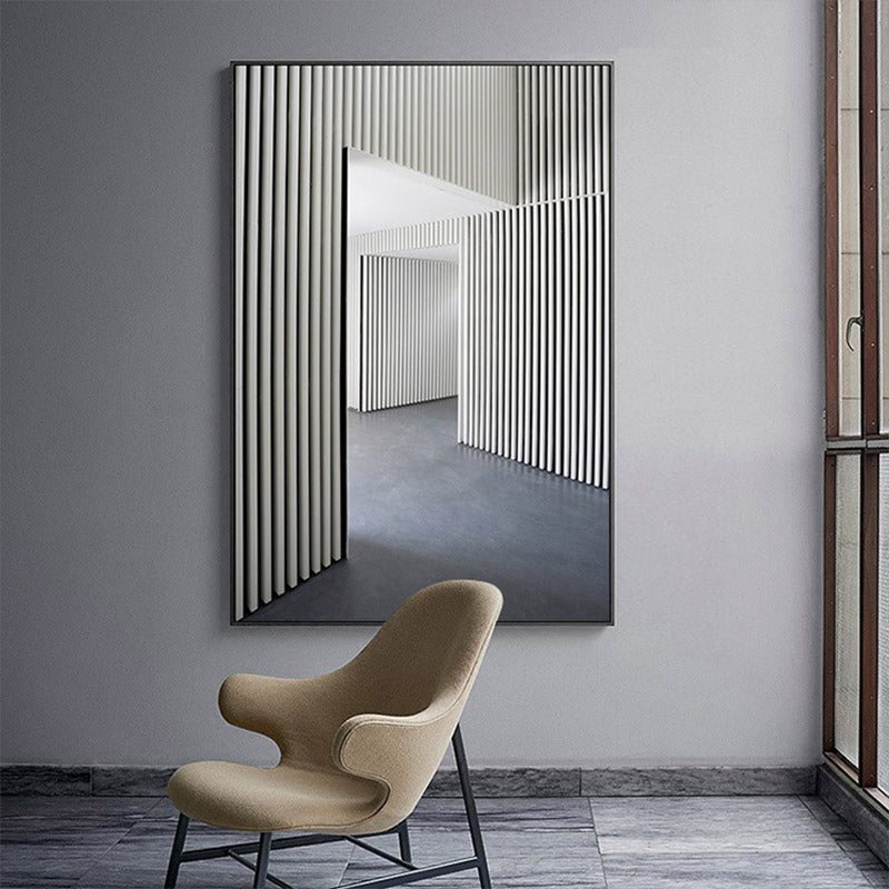 Quadro architettura lusso moderno