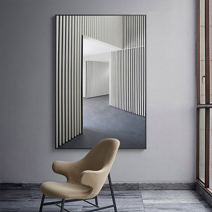 Quadro architettura lusso moderno