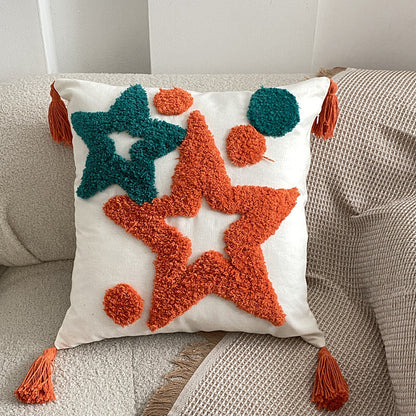 Cuscino Pentagramma Trapuntato