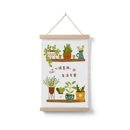 Quadro piante verdi