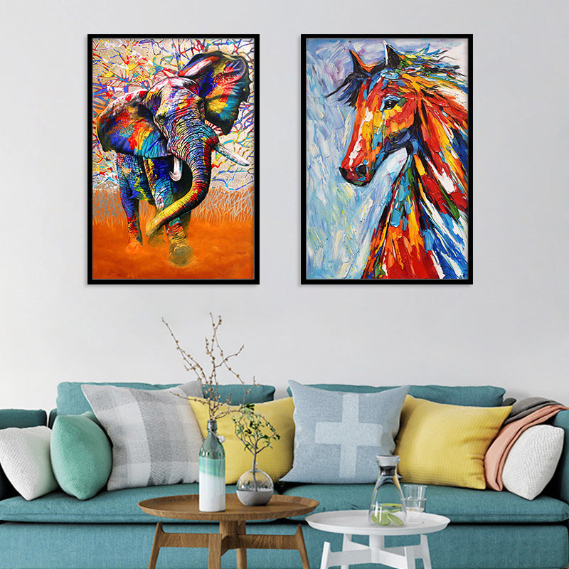 Quadro decorativo - tema elefante