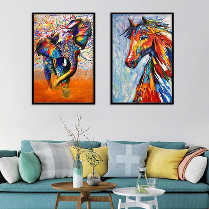 Quadro decorativo - tema elefante