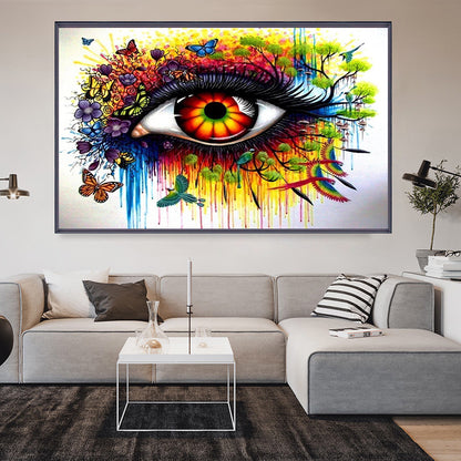 Quadro occhio fantasy