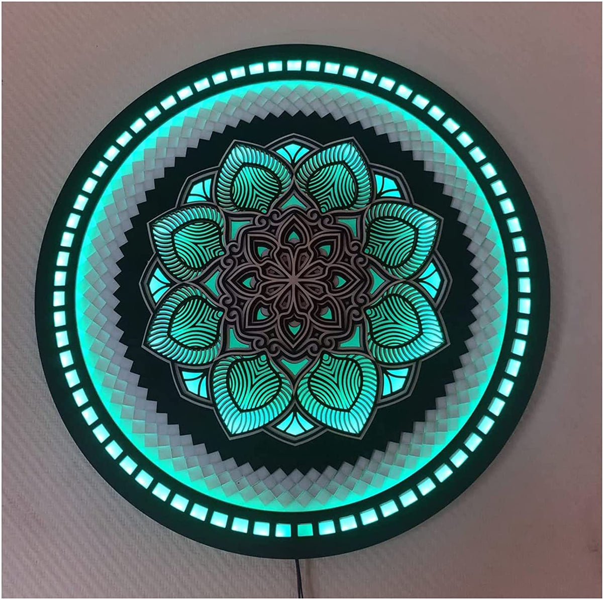 Pendente rotondo bohemien