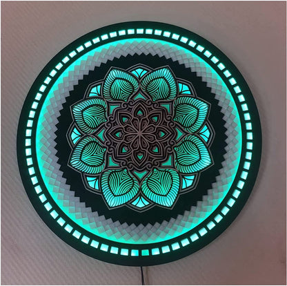Pendente rotondo bohemien