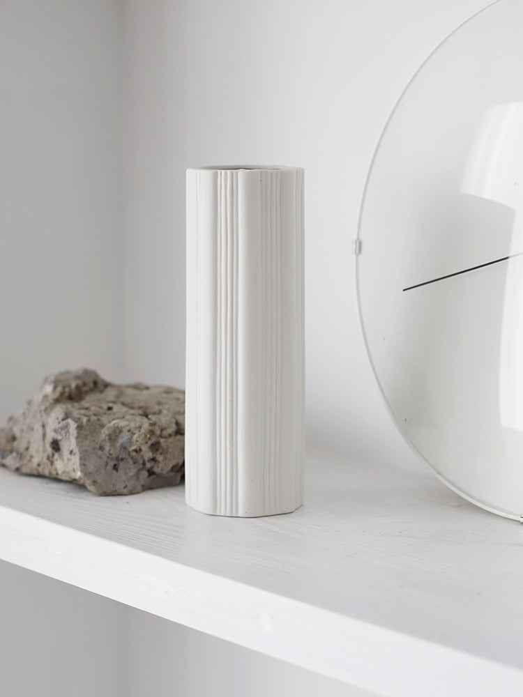 Vaso ceramica a righe