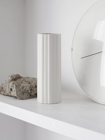 Vaso ceramica a righe