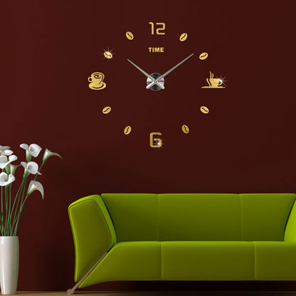 Specchio orologio murale