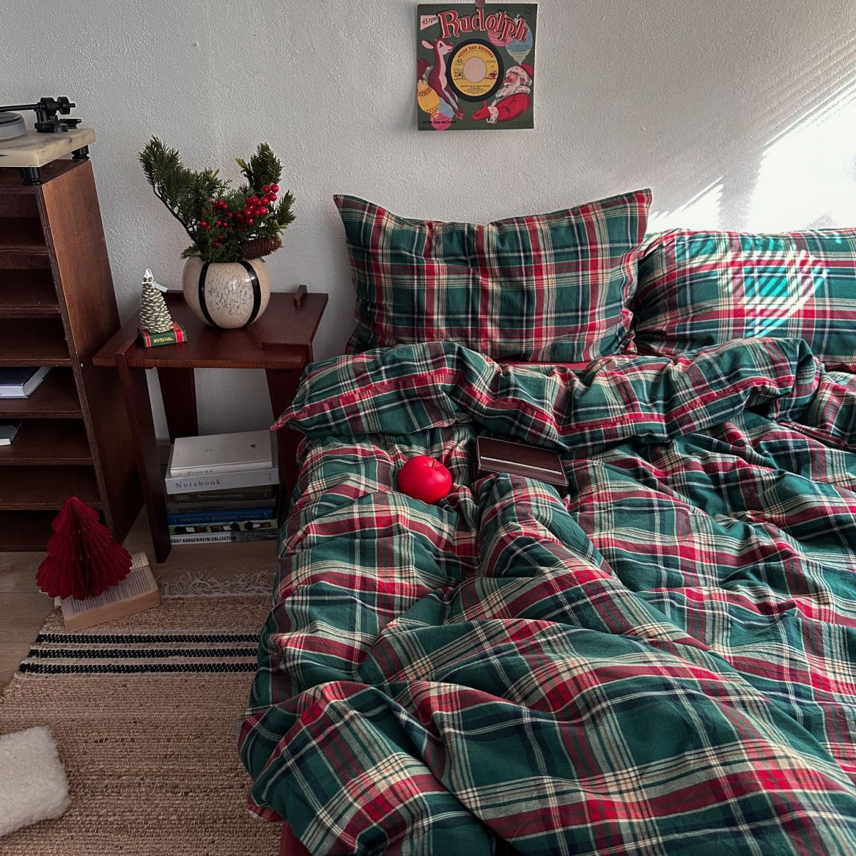 Set biancheria tartan
