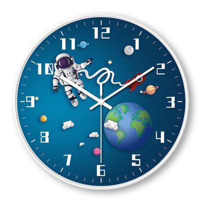 Orologio da parete Tema spazio papercraft
