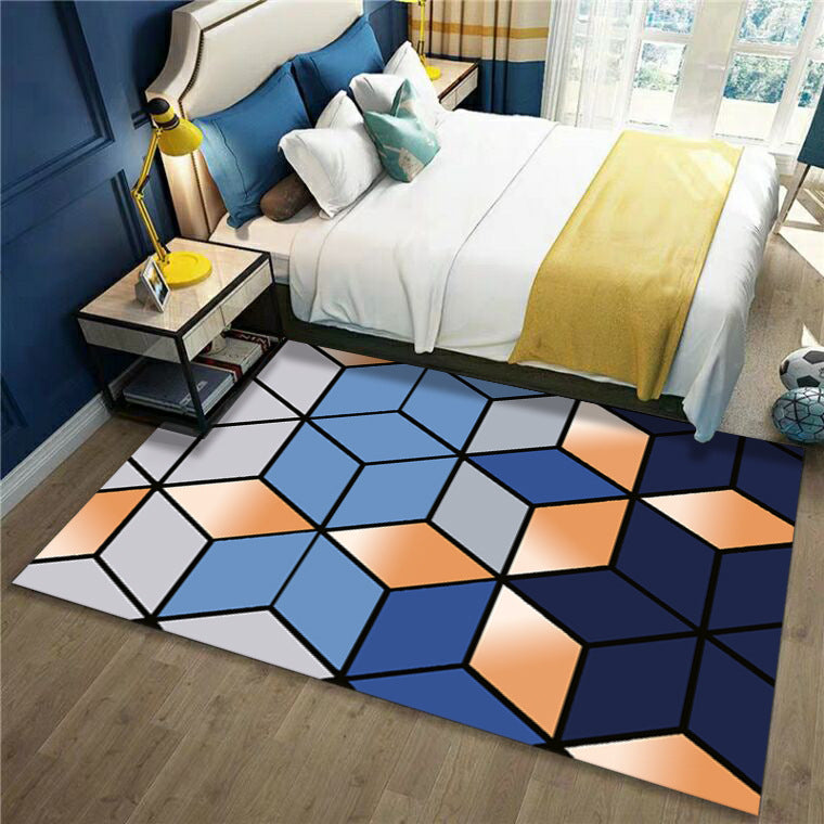 Tappeto geometrico minimalista