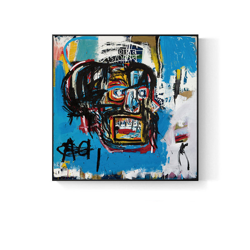 Quadro graffiti stile industriale
