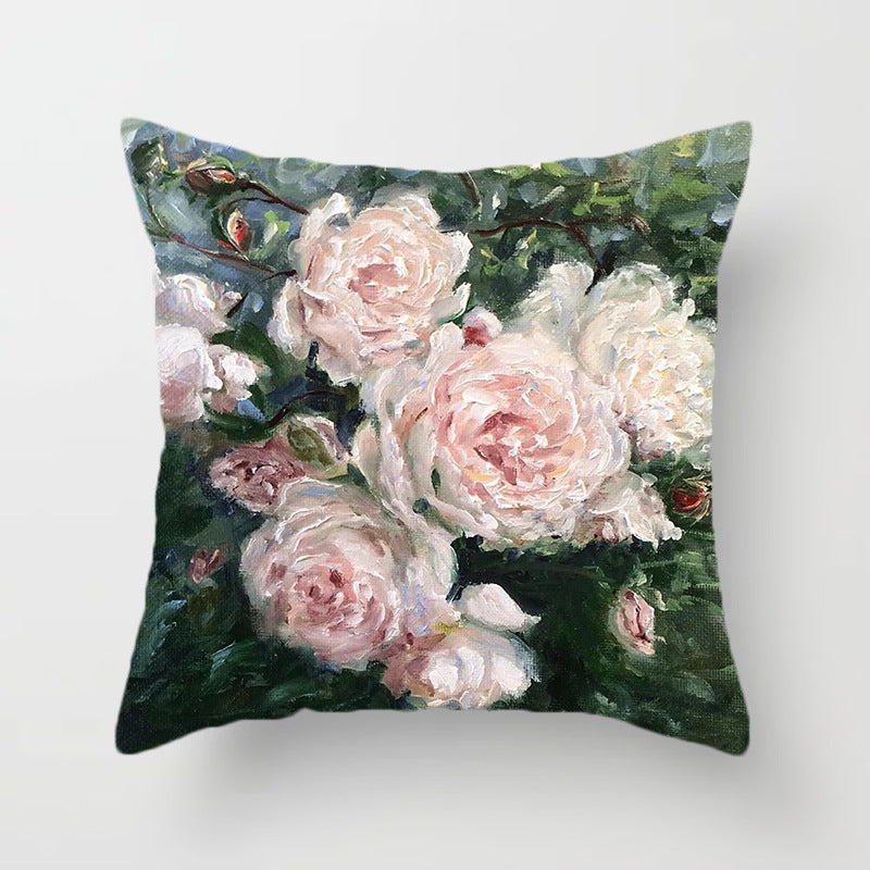 Federe rose vintage sfondo nero