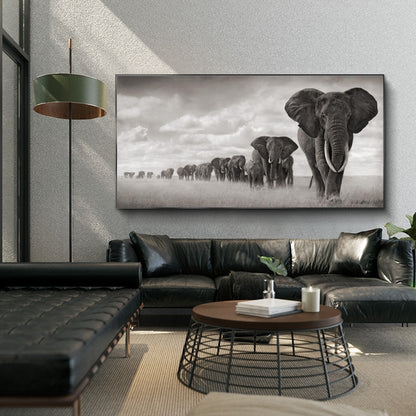 Quadro elefante africano