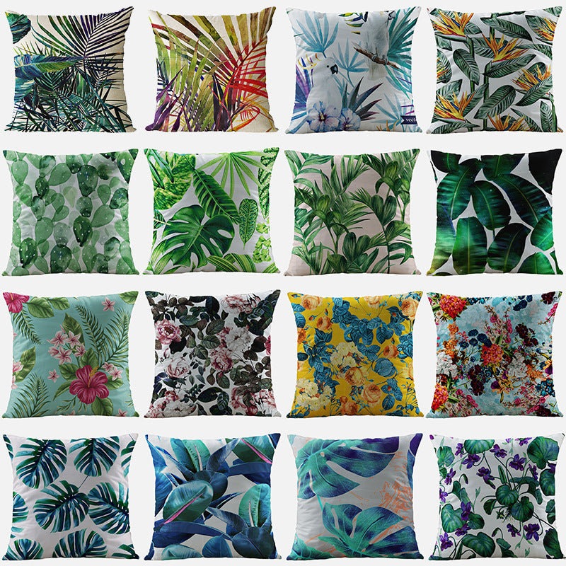 Federa stile nordico fiori