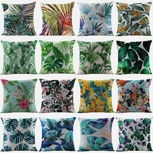 Federa stile nordico fiori