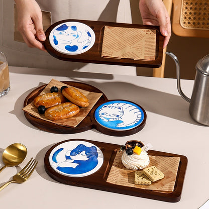Vassoio colazione legno