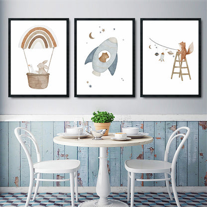 Quadro cartoon senza cornice