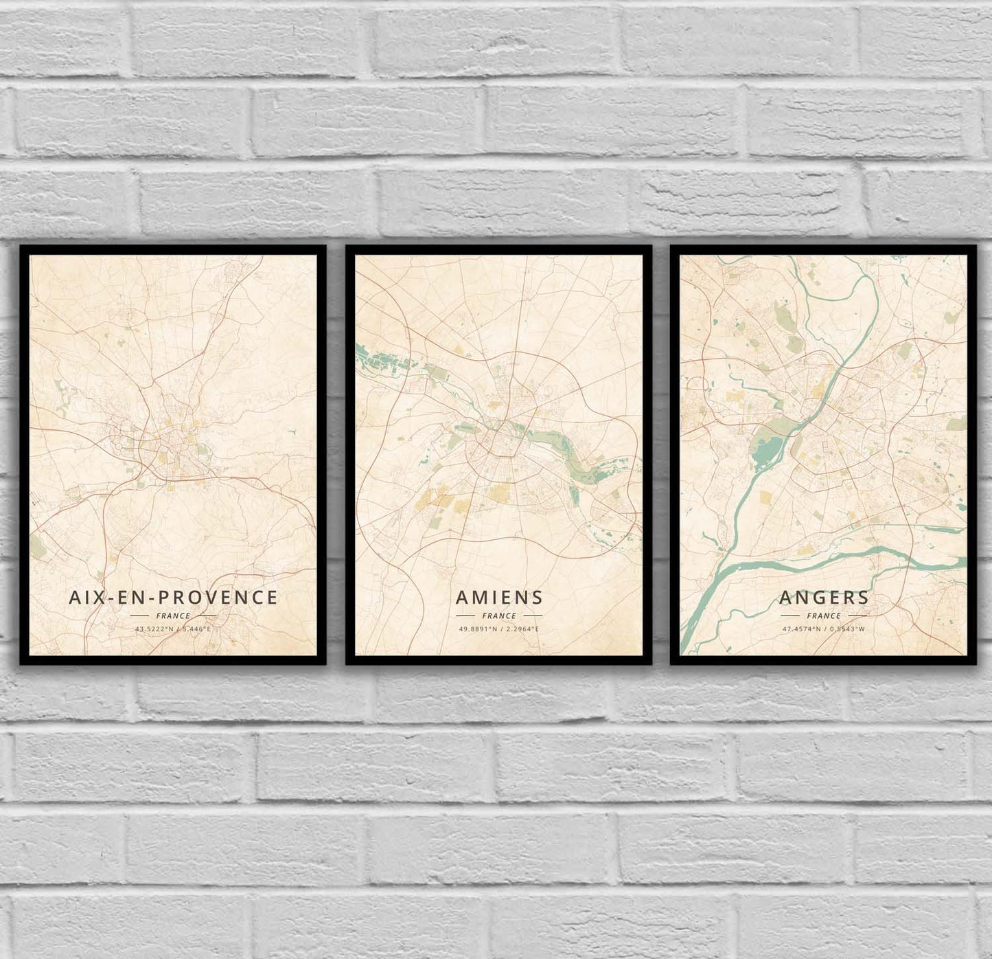 Poster città francese
