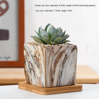 Vaso per piante in marmo