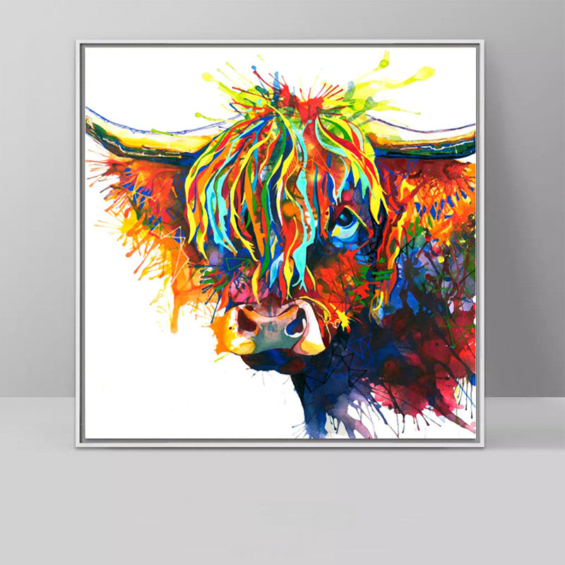 Quadro animali acquerello
