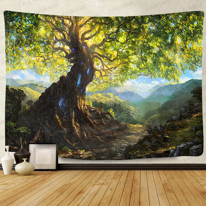 Tappezzeria Mare e Alberi