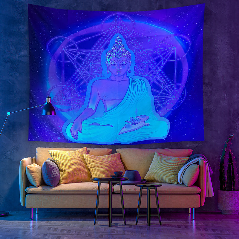Ornamento mandala fluo